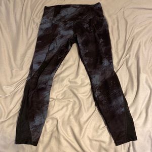 All in Motion Black Patterned Leggings